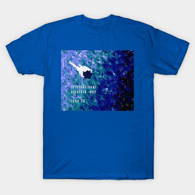 Asteroid Day Mosaic T-Shirt by soitwouldseem